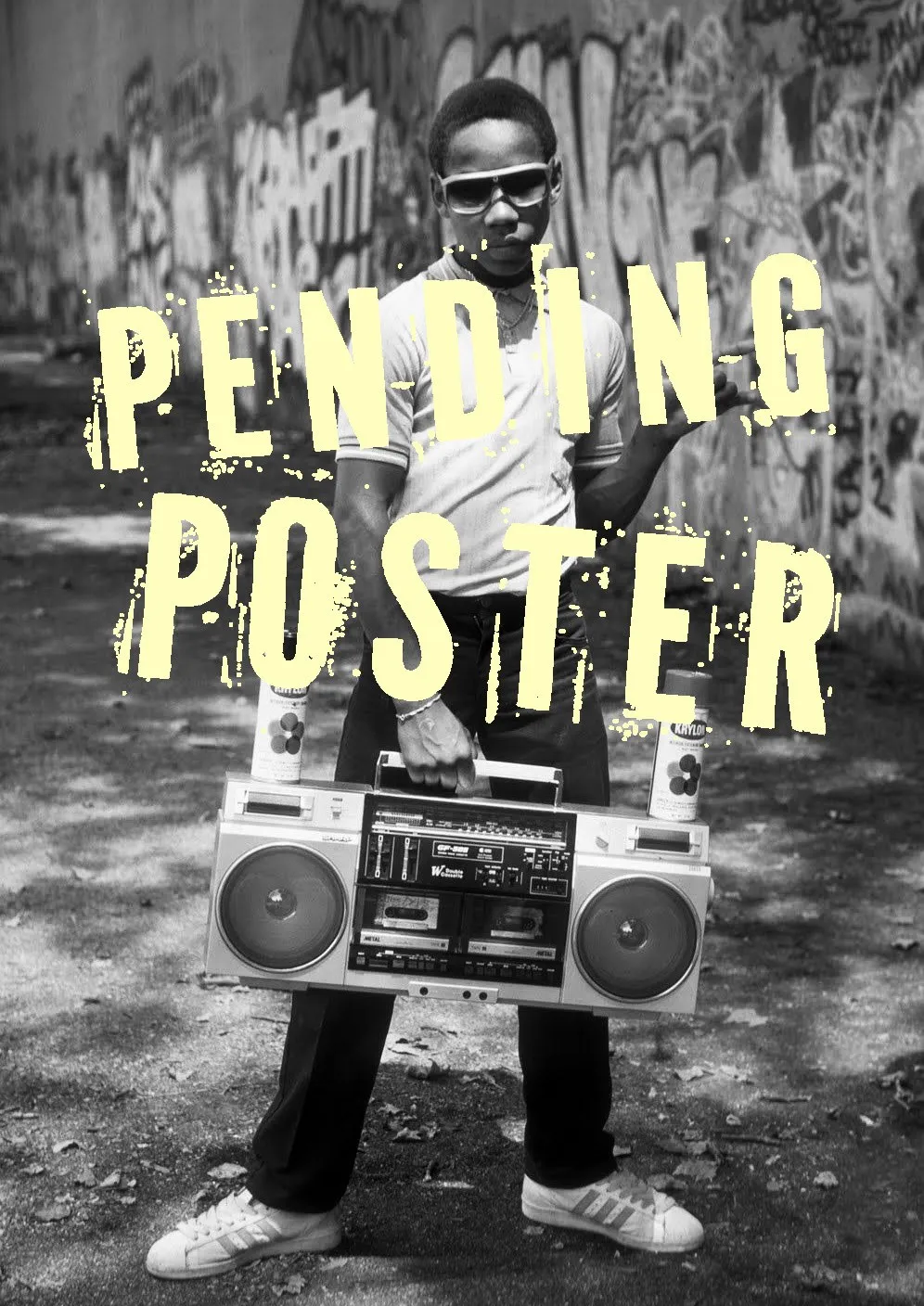 Upcoming gig poster